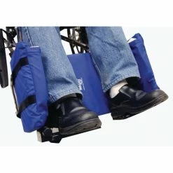 Wheelchair Legrest Pad With Adjustable Side Wings