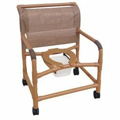 MJM Extra-Wide Shower And Commode Chair