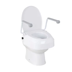 Homecraft Raised Toilet Seat With Armrests