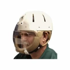 Hard Shell Helmet With Face Guard