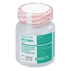 Irrigation Solution Saline 9% 100 Ml Bottle
