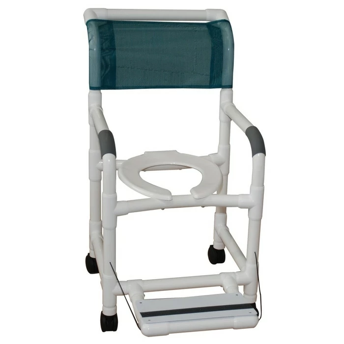 Wheeled Shower Chairs With Footrest