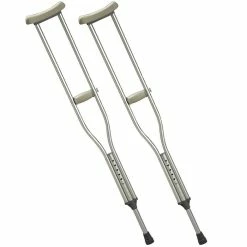 Days Standard Aluminum Axillary Crutches