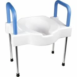 Extra Wide Tall-Ette Elevated Toilet Seat With Legs