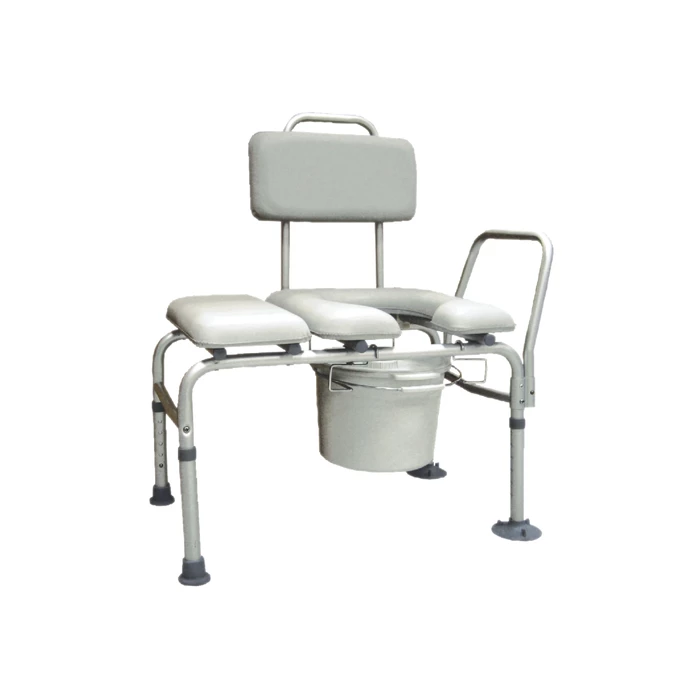 Drive Combination Padded Transfer Bench/Commode
