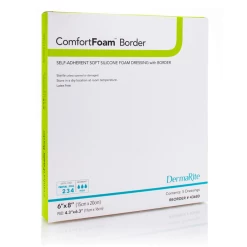 ComfortFoam Border Bordered Foam Wound Dressing With Soft Silicone Adhesive