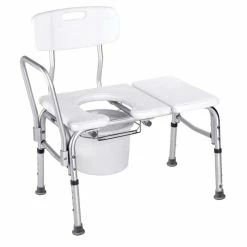 Carex Transfer Bench With Commode