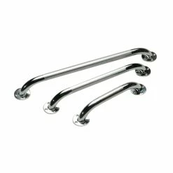 Homecraft Chrome-plated Steel Textured Grab Rail