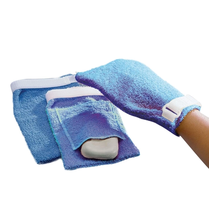 Terry Cloth Antimicrobial Wash Mitts